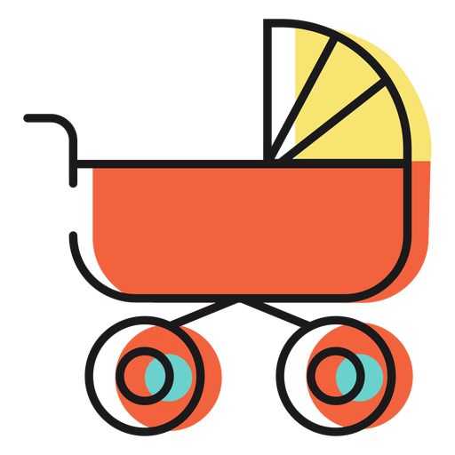 Icon Kinderwagen PNG-Design