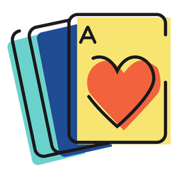 Icon playing cards PNG Design Transparent PNG