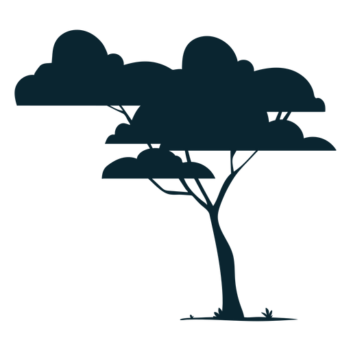 Leafy safari tree - Transparent PNG & SVG vector file