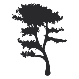 Vetor de árvore frondosa Desenho PNG