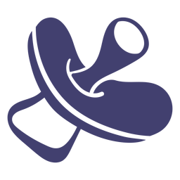 Vector de juguete chupete Diseño PNG