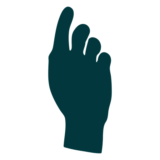 Pointing up hand vector PNG Design