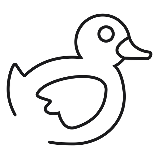 Rubber ducky icon PNG Design