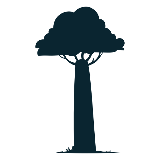 Safari tree tall PNG Design
