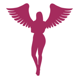 Sexy angel silhouette PNG Design