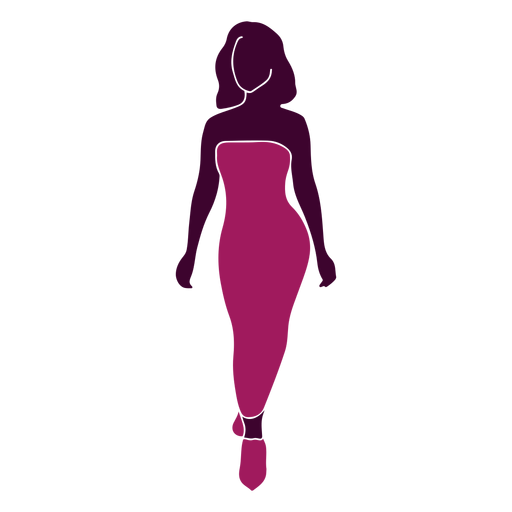 Sexy Frau Silhouette Frau PNG-Design