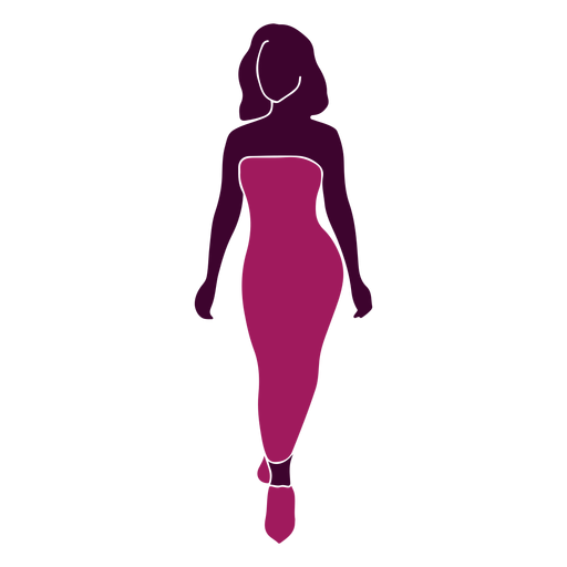 Sexy woman silhouette woman
