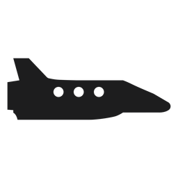 Vetor de nave espacial de vista lateral Desenho PNG