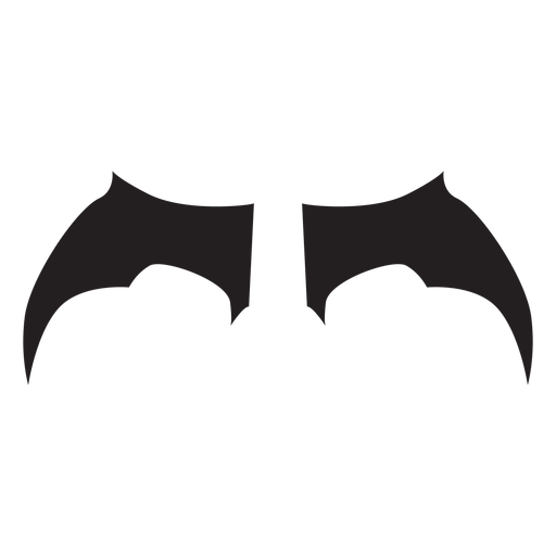 Asas de morcego simples Desenho PNG
