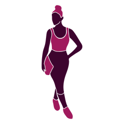 Sexy silhouette transparent PNG or SVG to Download