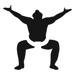 Sumo fighter pose Sumo fighter pose