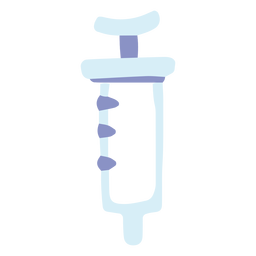 Elemento de basura de jeringa Diseño PNG