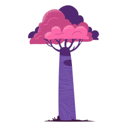 Tall safari tree PNG Design