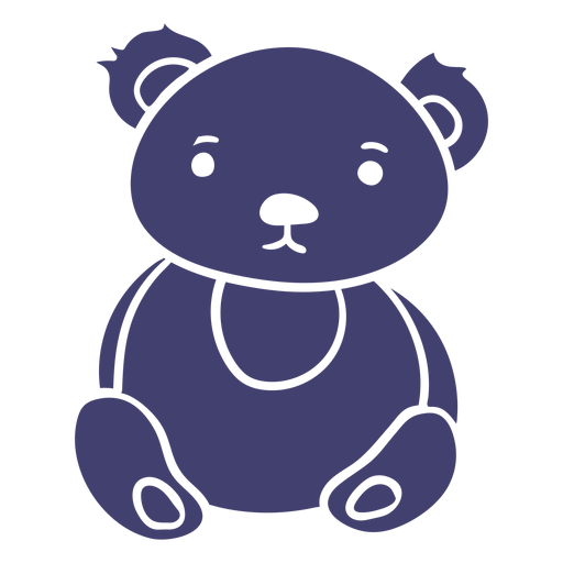 Teddybär Spielzeug Stofftier PNG-Design
