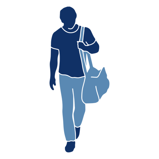 Download Tourist sling bag silhouette - Transparent PNG & SVG ...