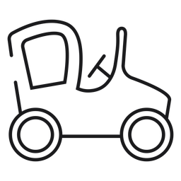 Ícone de carro de brinquedo Desenho PNG