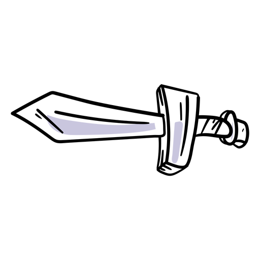 Curso de espada de brinquedo Desenho PNG