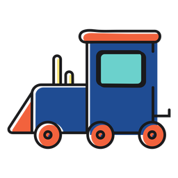 Brinquedo de ícone de trem Desenho PNG