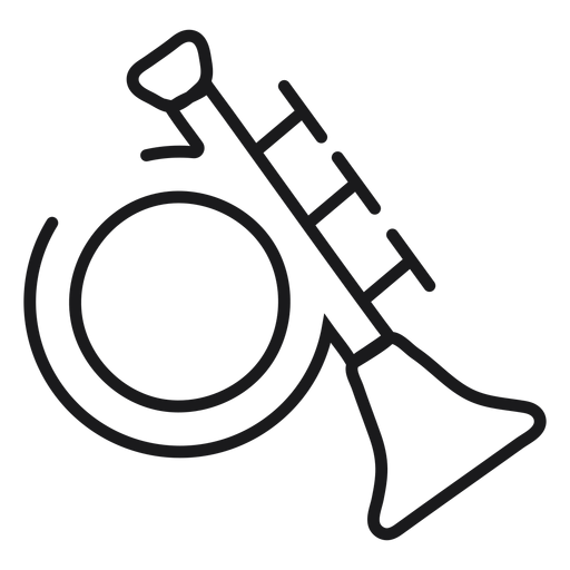 Icono de juguete de trompeta Diseño PNG