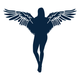 Pose de anjo vetorial Desenho PNG