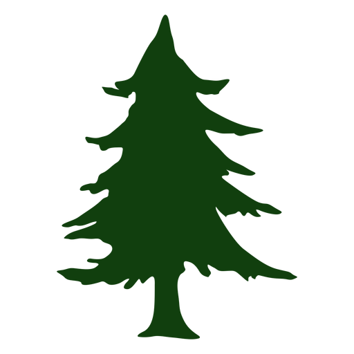 Vector christmas tree PNG Design