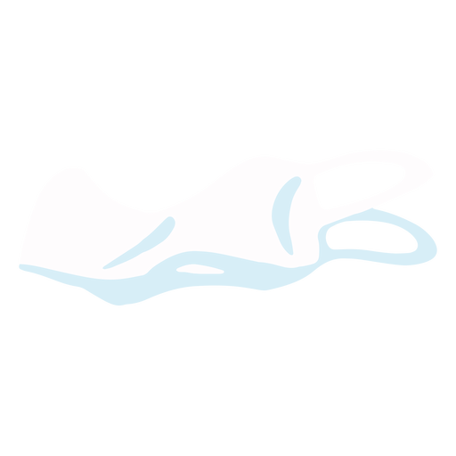 Very simple trash element PNG Design
