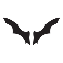 Asas largas de morcego Desenho PNG