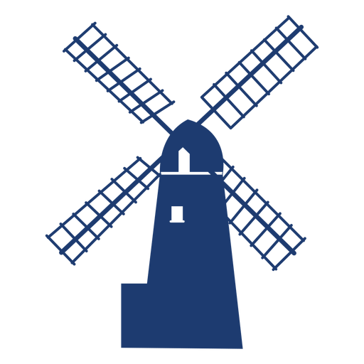 Download Windmill simple vector - Transparent PNG & SVG vector file