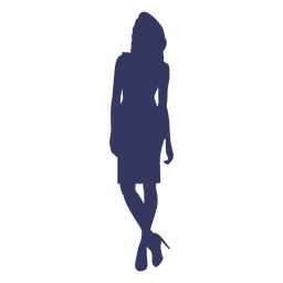 Silhueta de mulher usando salto Desenho PNG Transparent PNG