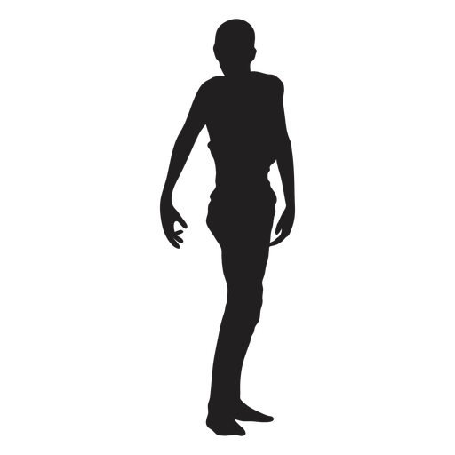 Zombie Mann Silhouette PNG-Design