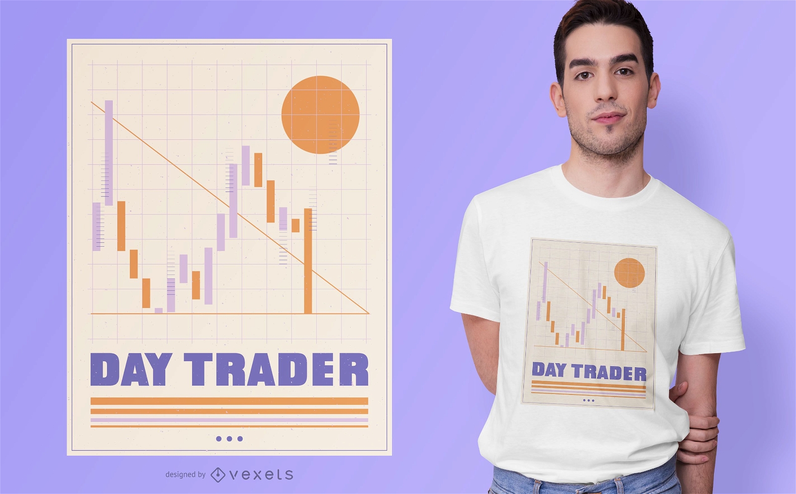Day Trader Finances Design de camisetas