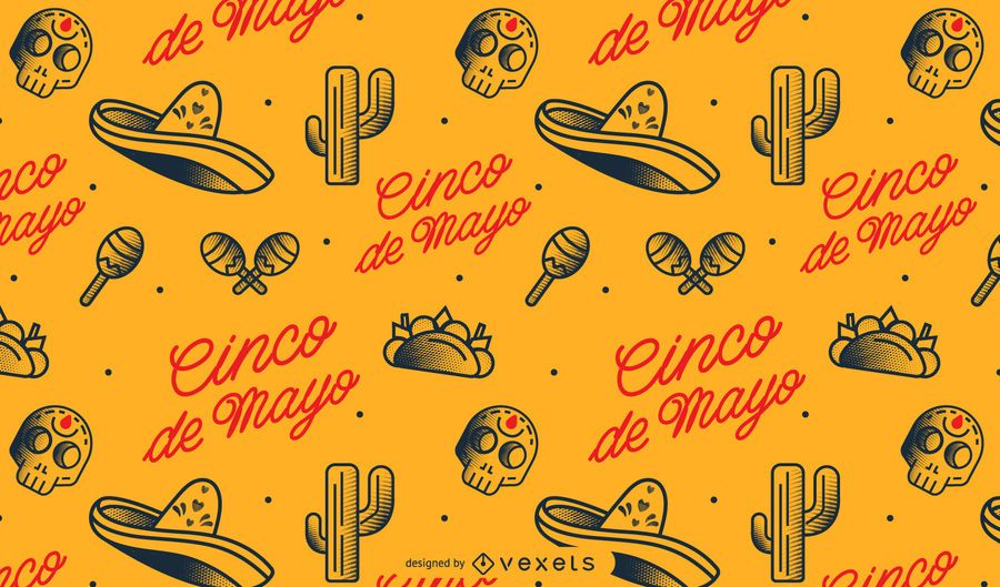 Cinco de mayo mexican pattern Cinco de mayo mexican pattern