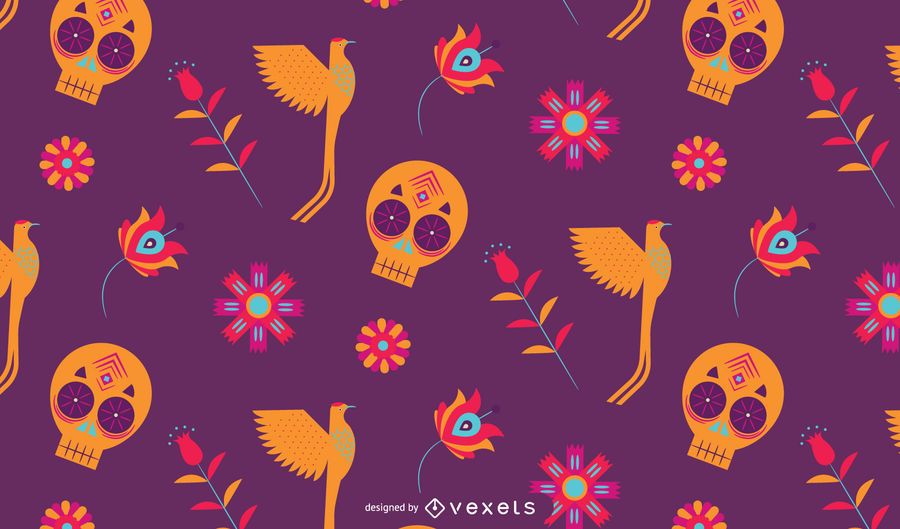 Mexican colorful pattern design Mexican colorful pattern design