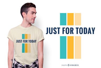 Design de camisetas Só Por Hoje