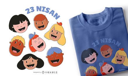 Children's day t-shirt design