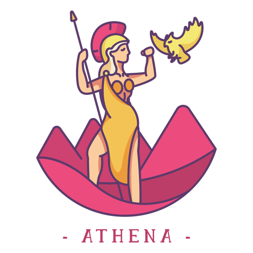 Atenea dios griego personaje - Descargar PNG/SVG transparente