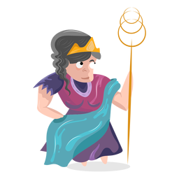 Personagem deusa grega Desenho PNG