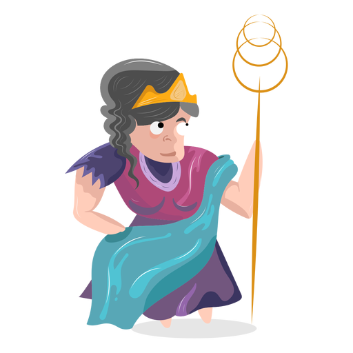 Character greek god goddess PNG Design