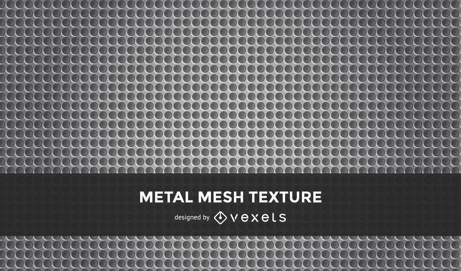 Seamless Vector Perforated Metal Pattern