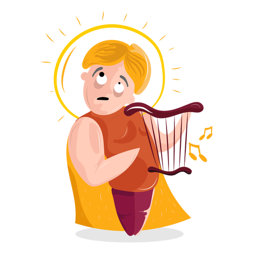 Character god orpheus PNG Design