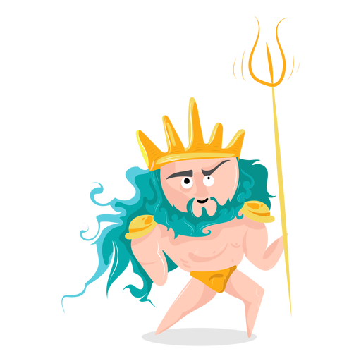 Personaje dios poseidón - Descargar PNG/SVG transparente