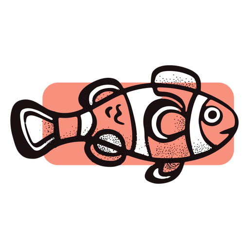 Clownfischbild PNG-Design