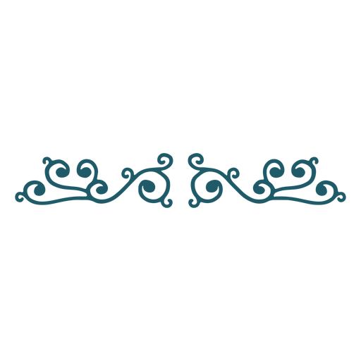 Divider ornament PNG Design