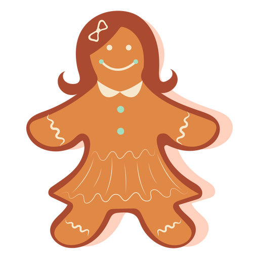 Gingerbread cookie  PNG Design