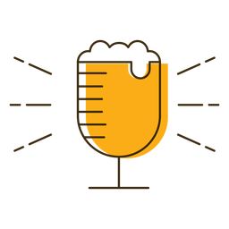 Icon beer glass Transparent PNG