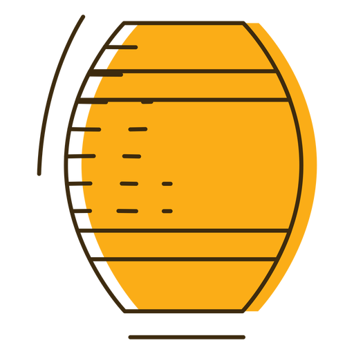 Barril de cerveza de icono Diseño PNG