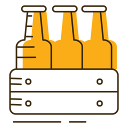 Icon beer bottles Transparent PNG