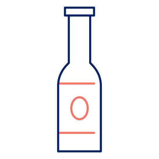 Botella Icon Ostroke Diseño PNG