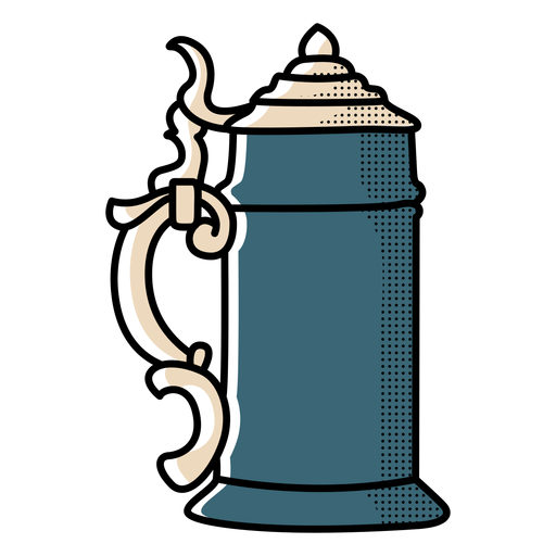 Icon teapot PNG Design