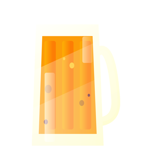 Ilustra??o do design da caneca de cerveja Desenho PNG